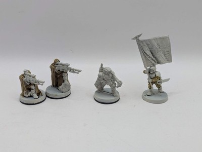 Warhammer 40k: Astra Militarum Snipers, Medic und Standartenträger (AF047)