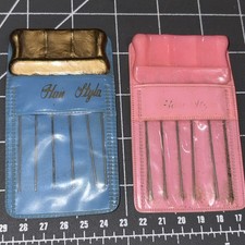 2 Vtg 60s Bel Ham Styla Hair Pick Comb 6 Metal Teeth Teasing In Package
