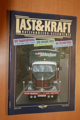 LAST & KRAFT 1992-04 04-1992 Nutzfahrzeug-Oldtimer-Magazin
