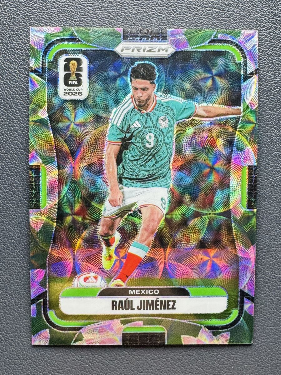 2026 Panini Prizm World Cup Raul Jimenez #284 Choice Lotus Flower 18/18≈1/1