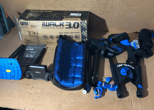 iWALK 3.0 Hands Free Crutch - Pain Free Knee Crutch - Alternative to Crutches