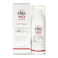 Elta MD UV Clear Broad Spectrum SPF 46 Facial Sunscreen 48g 1.7oz EXP 2027/07