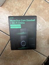 Wyze Duo Cam Battery Doorbell Wi-Fi Chime NEW Factory Sealed