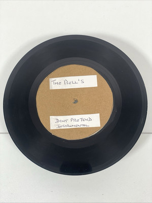 The Belles Don t Pretend 7  Acetate Vinyl 45rpm Instrumental Northern Soul Funk
