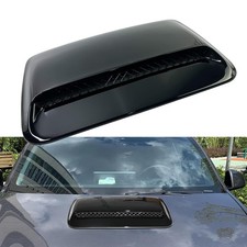 Glossy Black Hood Air Intake Cover Trim for 2018-2023 Jeep Wrangler JL