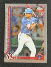 2025 Topps Chrome Update Rookie #USC146 - Daylen Lile RC - Washington Nationals
