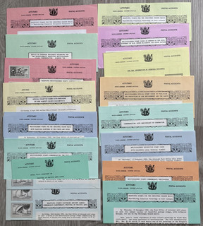 Aitutaki Cook Islands Philatelic Bureau leaflets/forms 1990s.