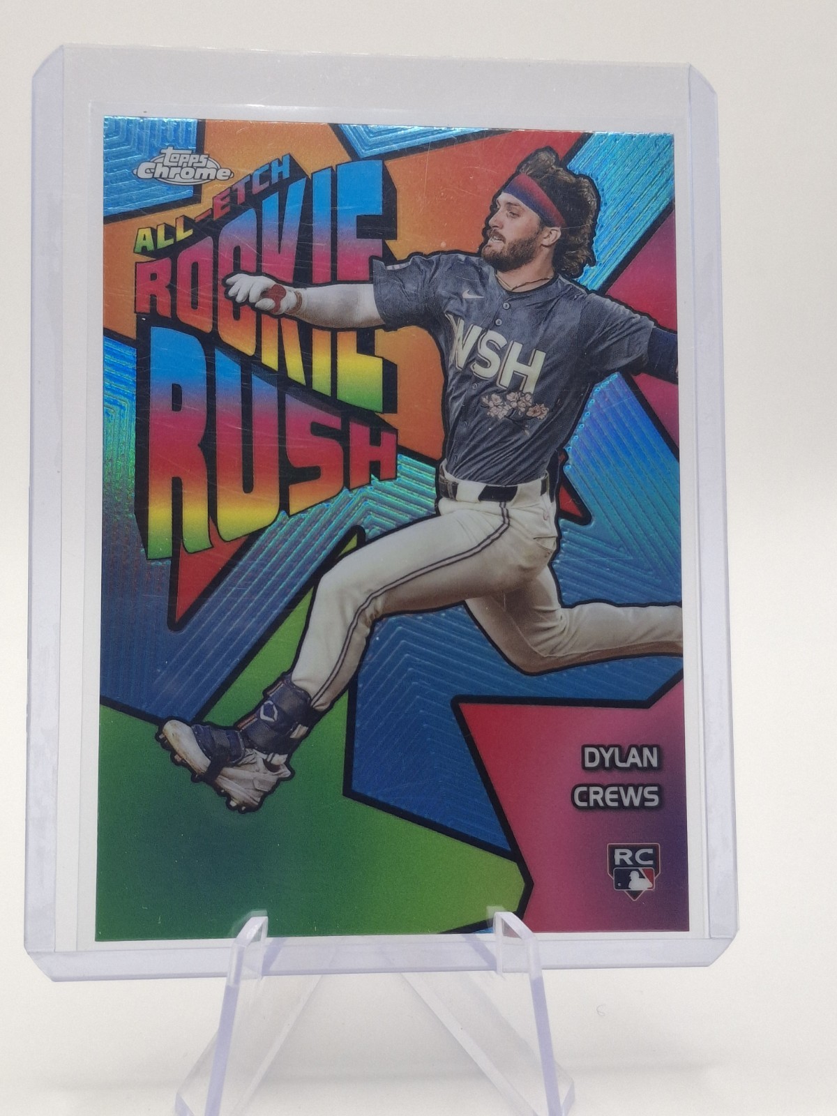 2025 Topps Chrome - All-Etch Rookie Rush Dylan Crews #CERR-12 (RC)