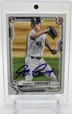 2021 Topps Bowman #47 Garrett Crochet (AU,RC) BOSTON RED SOX