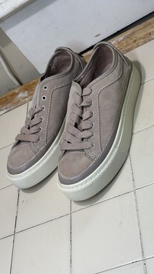 ALLSAINTS Womens Milla Sneaker EU 36 US 6 Pale Rose Nubuck NWOB
