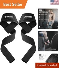All-in-One Lifting Straps - 5mm Padded, Durable for Weightlifting  Powerlifting