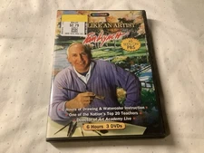 Paint Like An Artist with Tom Lynch DVD 3-Disc PBS Painting Instruction