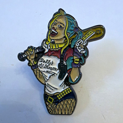 Harley Quinn ''Daddy's Lil Monster'' Enamel Pin