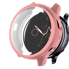 Custodia protettiva TPU rosa compatibile con Samsung Galaxy Watch Active 2 44mm