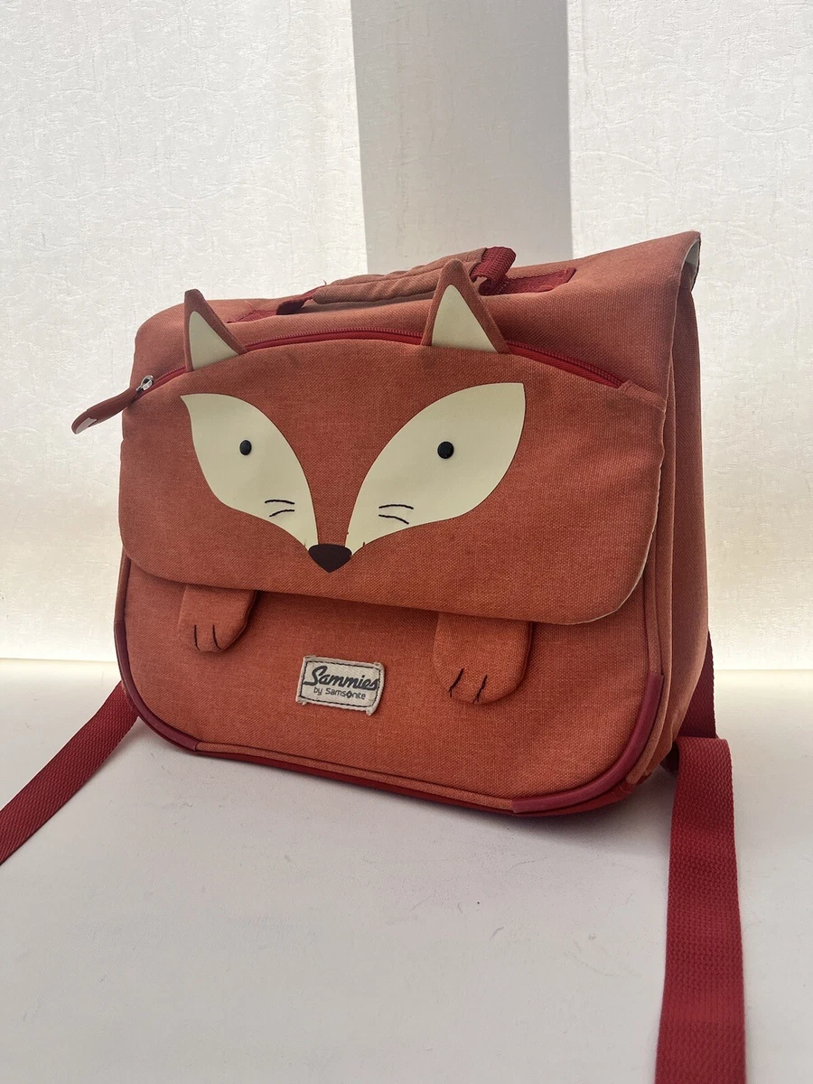Sammies Samsonite William Fox Orange Backpack Rucksack RRP £49 Childrens  Animal | eBay