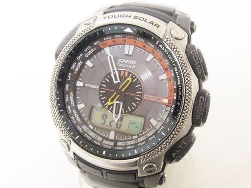 Casio Protrek Tough Solar Radio PRW - 5000 Men's Watch From Japan [b0131] |  eBay