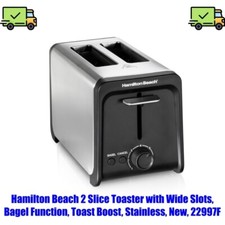 Hamilton Beach 2 Slice Toaster with Wide Slot...