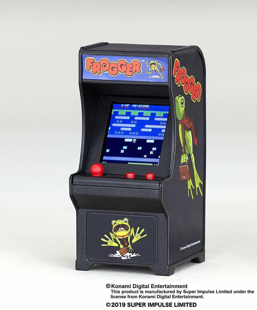 レトロゲーム　フロッガー　ミニアーケードゲーム NEW TINY ARCADE Frogger Miniature Arcade Game from Japan F/S