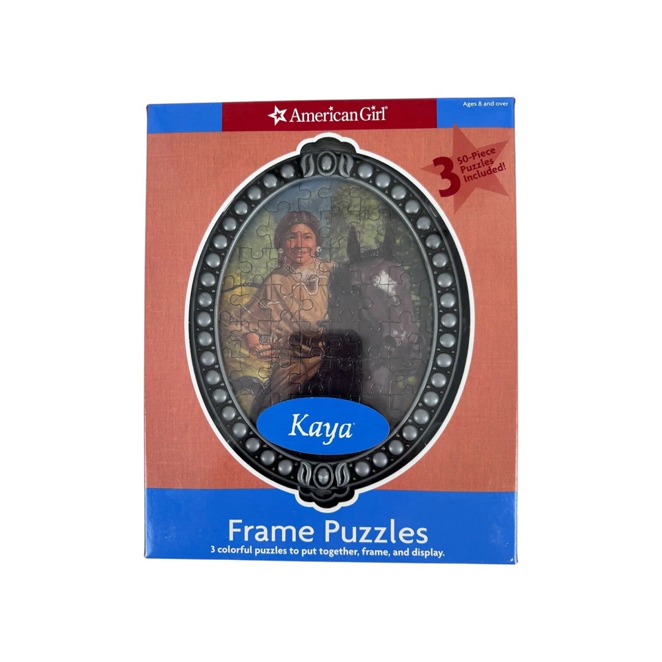 Muñeca American Girl KAYA Rompecabezas Enmarcado 50 Piezas X 3 Rompecabezas Foto 4 de 4