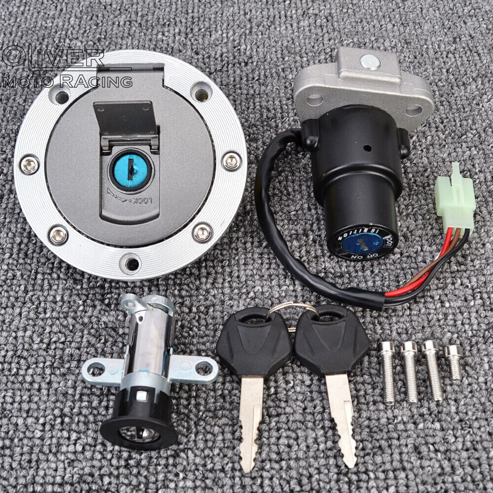 Ignition Switch, Fuel Cap & Seat Lock Key Set For Yamaha TZR125, TZM150, TZR150, TDM850 7 thumbnail image