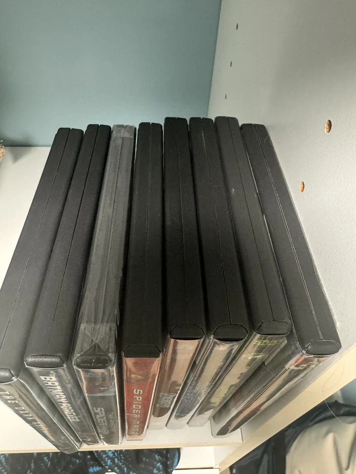 DC and Marvel Comics DVDs Lot Of 8 Movies Wolverine SPIDER-MAN Avengers Batman — 第 4/4 张图片