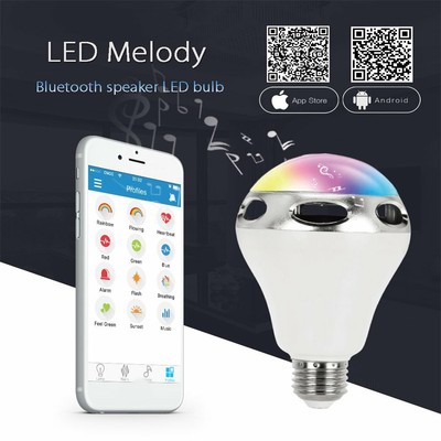 led melody bluetooth speaker