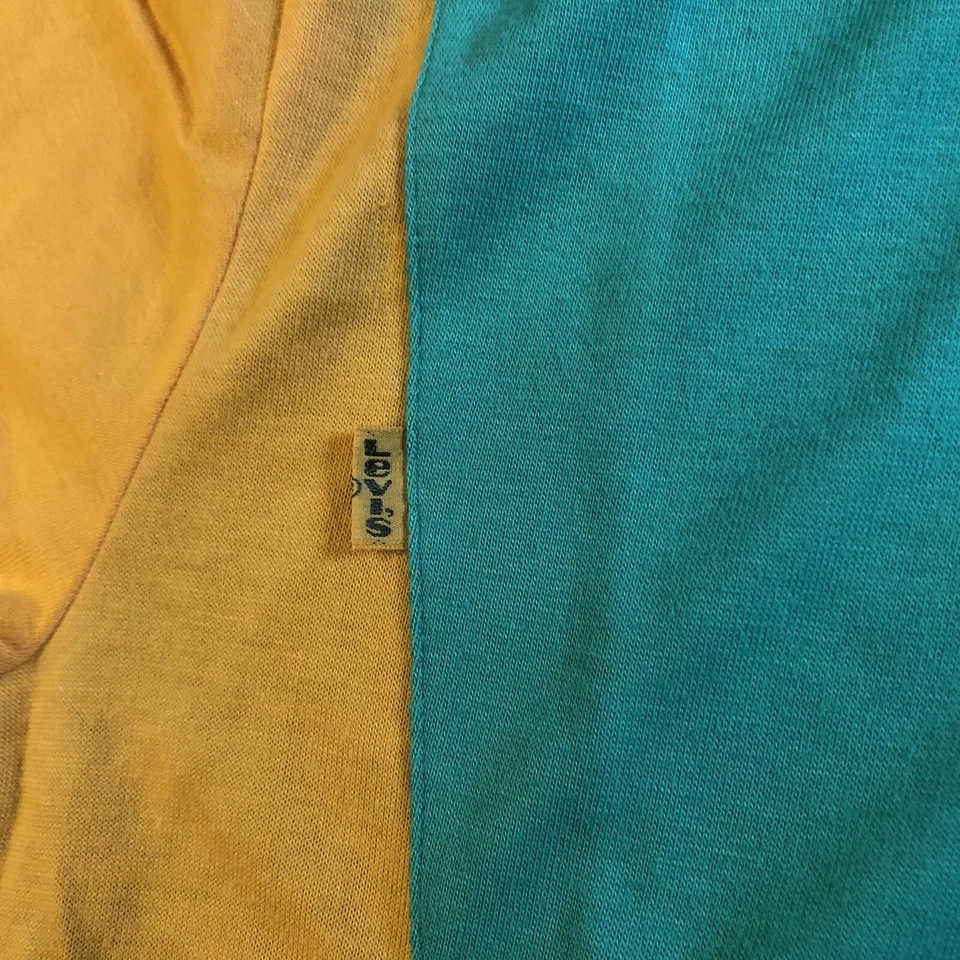 Vintage 1984 LEVIS Olympic Staff Uniform Polo Shirt LA Size S New W/O Tags - Image 4 of 4