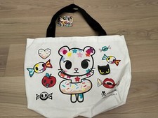 NWT tokidoki Palette Canvas Tote Bag - Defect