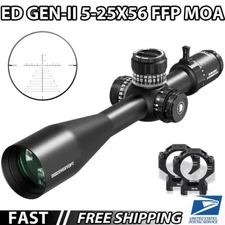 Discovery Optics ED GEN II 5-25x56 FFP MOA 34mm Zero Stop - Japanese ED Glass
