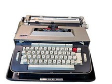 Brother Activator 1220 Vintage Typewriter W/ Case. Please Read Description!!!!! thumbnail