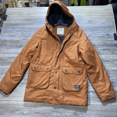 orange lined jacket