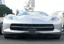 2014-2019 Corvette C7 Stingray Removable License Plate Holder Bracket - Euro 2014-2019 Corvette C7 Stingray Removable License Plate Holder Bracket - Euro