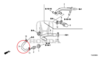 パンギト
Bacchus エレキギター Honda Genuine OEM PCV (Positive Crankcase Ventilation) Tube
