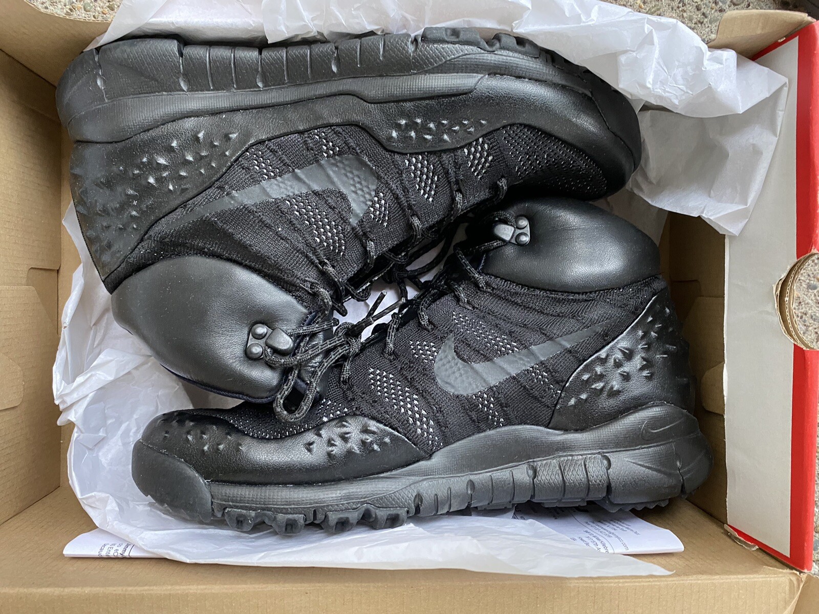 Nike Lupinek Flyknit ACG Triple Black 