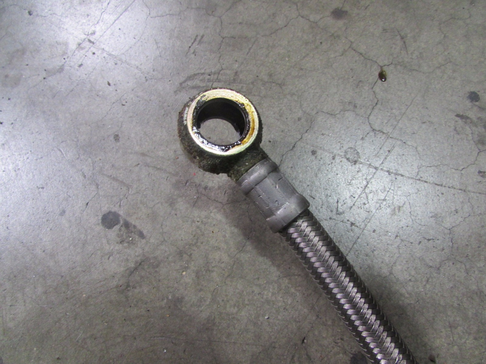 Ferrari 360, Transmission Oil Delivery Line, Oil Hose, Used, P/N 173686