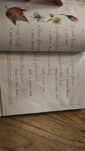 Antique Book Werner Primer F. Lillian Taylor 1895 For Beginners In Reading - Picture 5 of 6