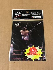 Sealed Vintage 1999 Artbox WWF Super-Size Stickers, Pack Of 4 Stickers