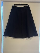 Levi Strauss And Co. Bend Over Vintage Black Midi Skirt. Vintage Size 12. 8 10