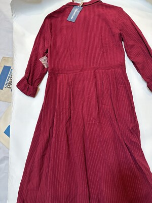 ModCloth Size 10 Women's Burgundy Red Dress Long Sleeve | eBay ModCloth Size 10 Women's Burgundy Red Dress Long Sleeve | eBay
