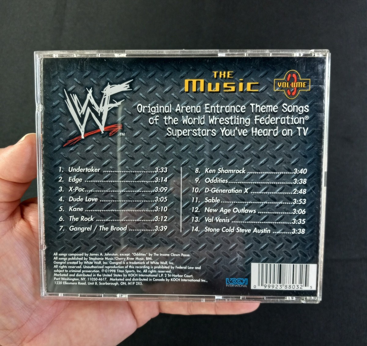 WWF WWE The Music Volume 3 CD | eBay