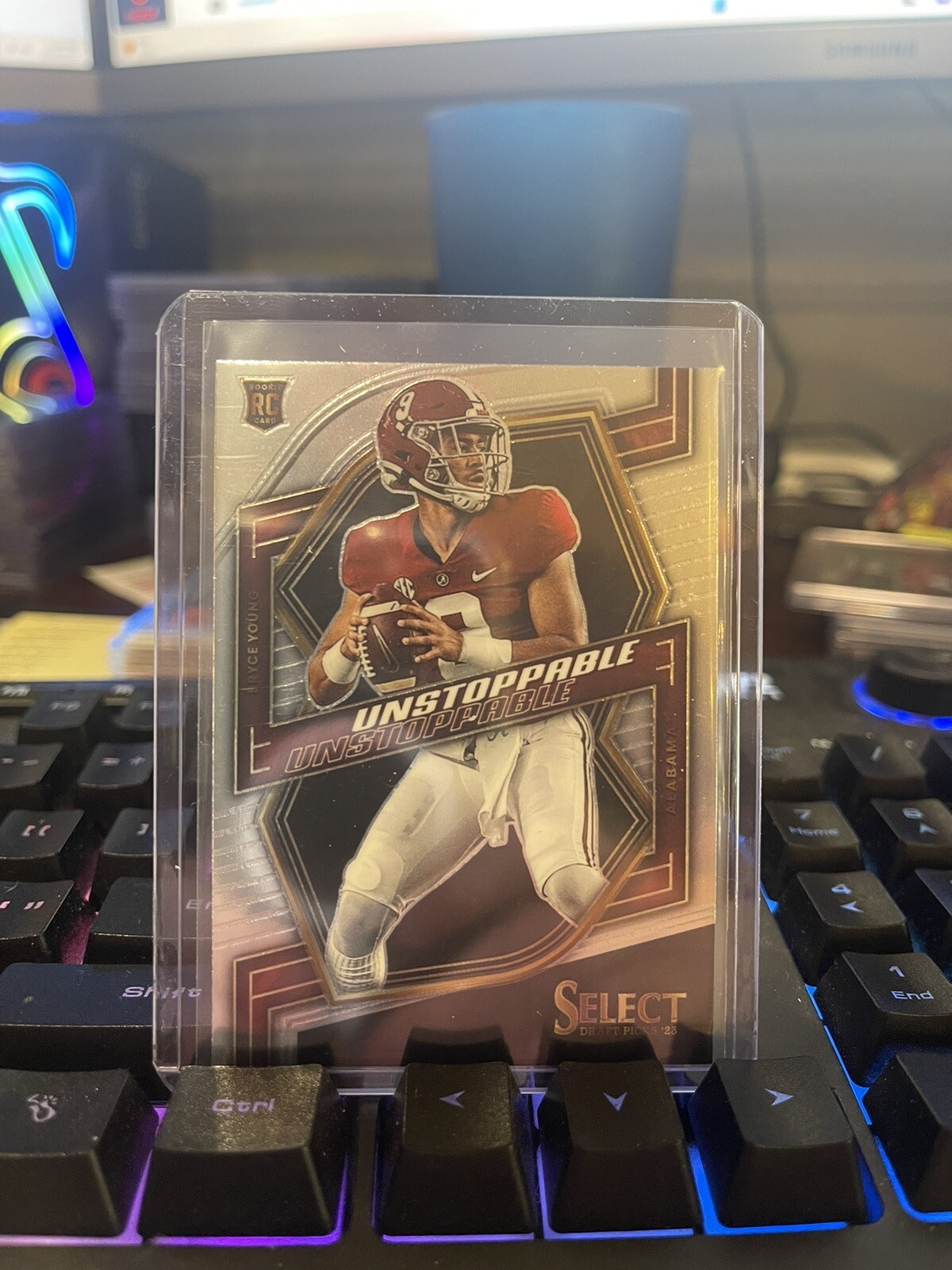 Bryce Young 2023 Panini Select Draft Picks Unstoppable RC # UN-1 Alabama