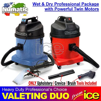 NUMATIC CAR VALETING WET \u0026 DRY VACUUM 