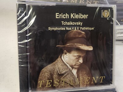 Tchaikovsky Symphony No. 6 'Pathetique', Symphony No. 4 Erich Kleibe CD M