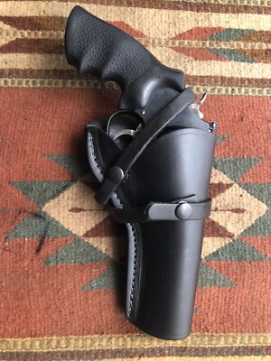 Black Leather Field Holster FITS Smith & Wesson 627 629 Classic 5'' Barrel USA M
