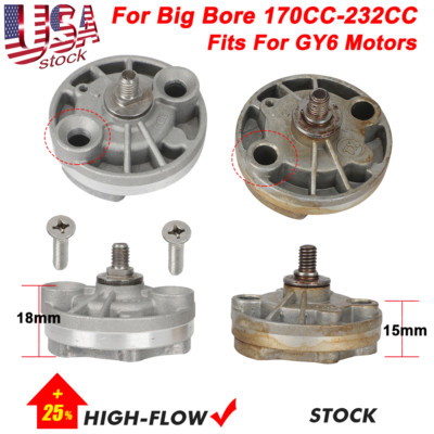 Performance High Flow Oil Pump Set For GY6 Motors Big Bore 170CC-232CC High 25%