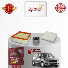 KIT TAGLIANDO 3 FILTRI E OLIO FORD KA+ 1.2 63KW 85CV DAL 2016 ->