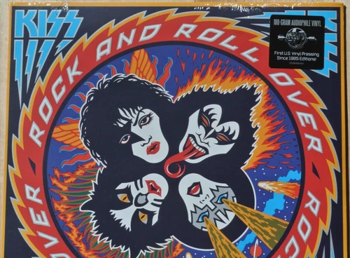 KISS Rock And Roll Over LP 180g Vinyl US Edition Sealed