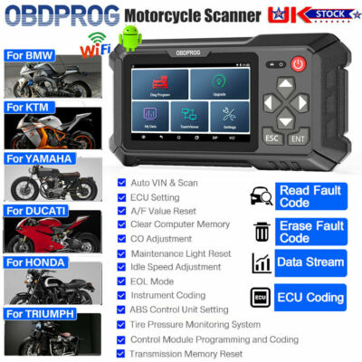 Universal Advanced Motorrad Diagnose Code Leser Scanner Werkzeug Motorrad NEU