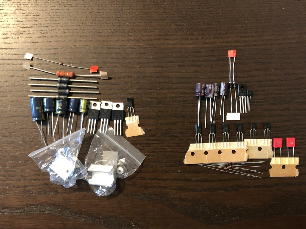 Pioneer SX-727 Power Supply & Protection Recap Kit Capacitor