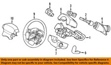 Chrysler Oem 98-00 Concorde Shroud Switches Levers-lower Shroud Lj85laz